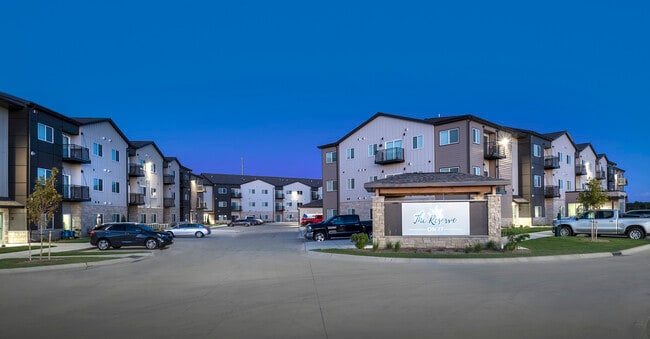 Nighttime view of community - The Reserve on 77