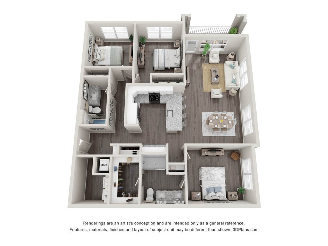 Floor Plan - The Cape