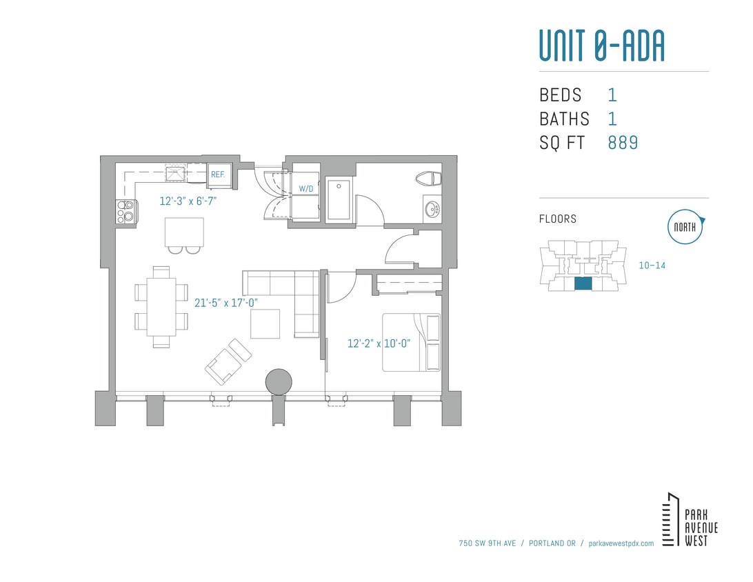 Floor Plan - Unit O