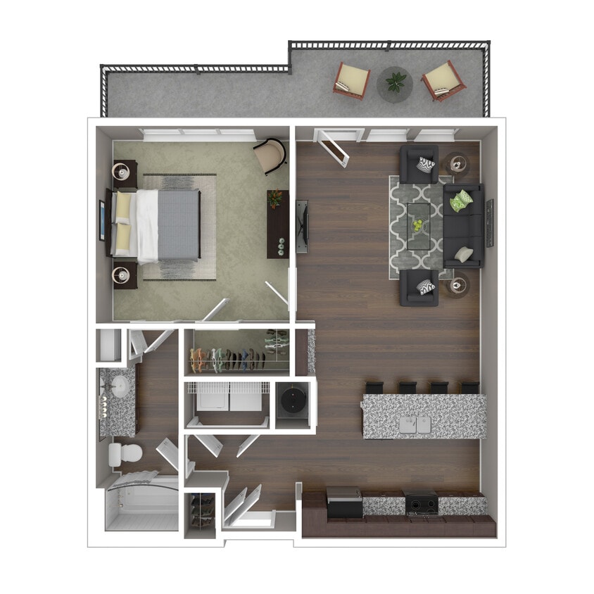 Floor Plan - 1A