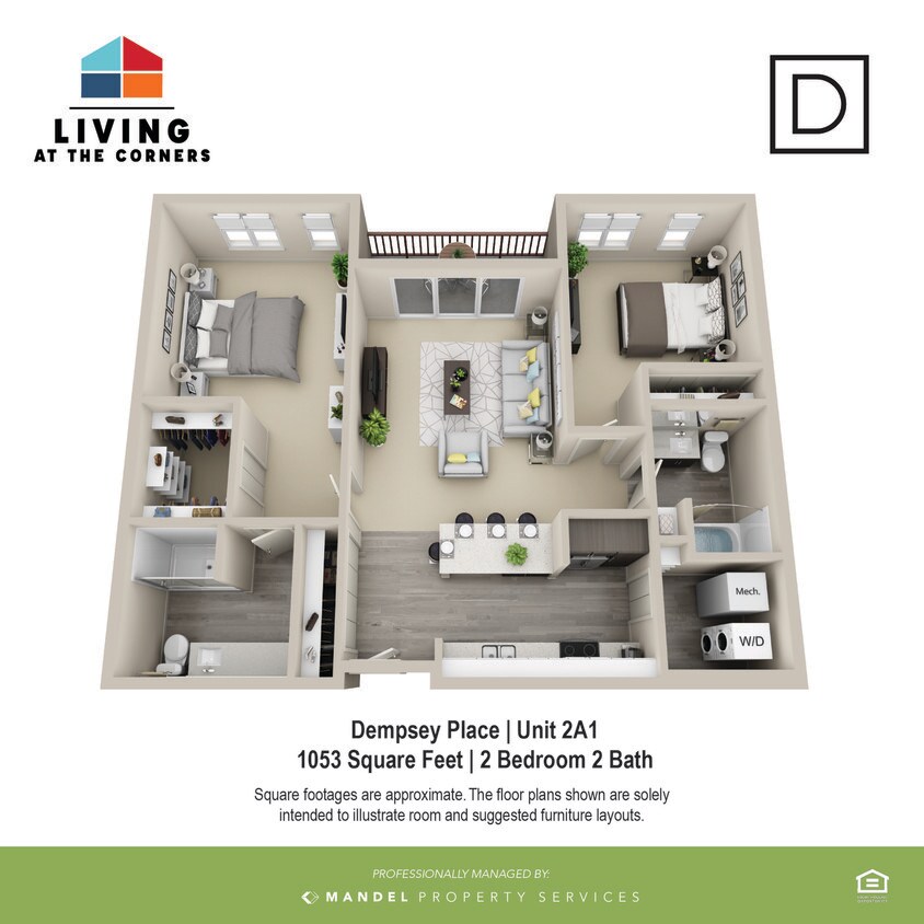 Dempsey Place Unit Style 2A1 - 2A1