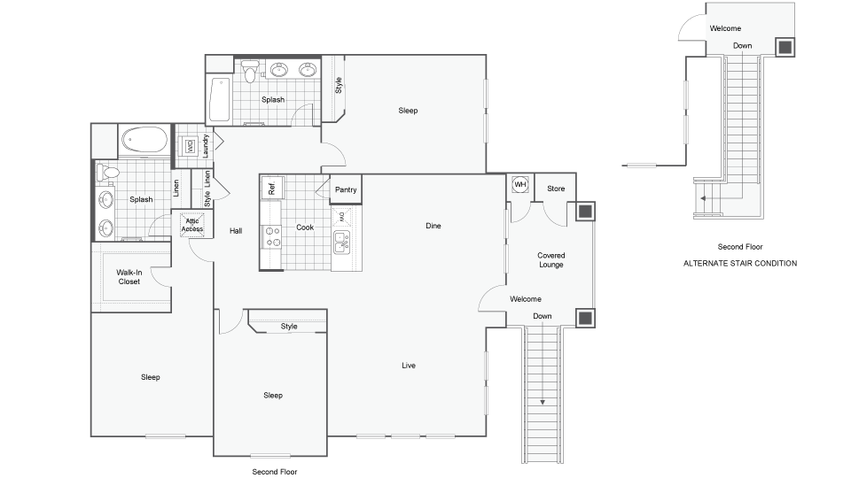 Floor Plan - Rosewood