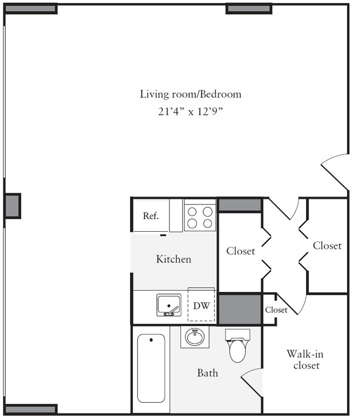 Floor Plan - S1-625sq-Tier24