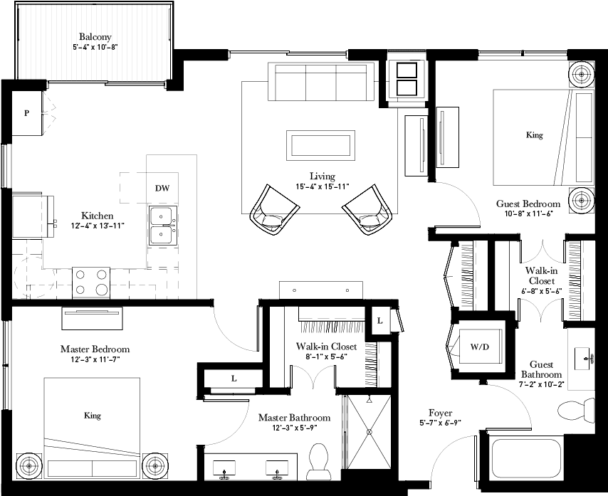 Floor Plan - Coneflower (B5)