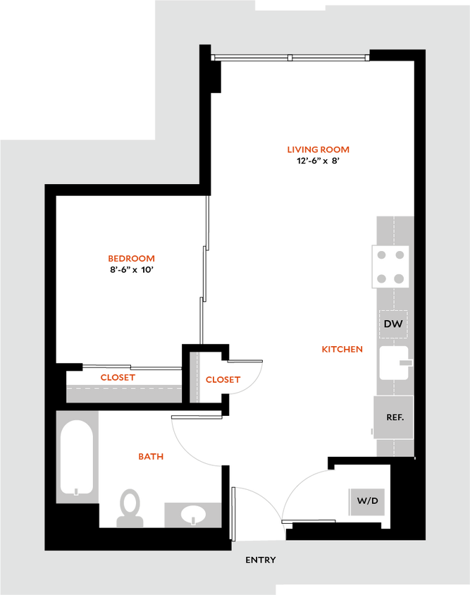 Floor Plan - 1A