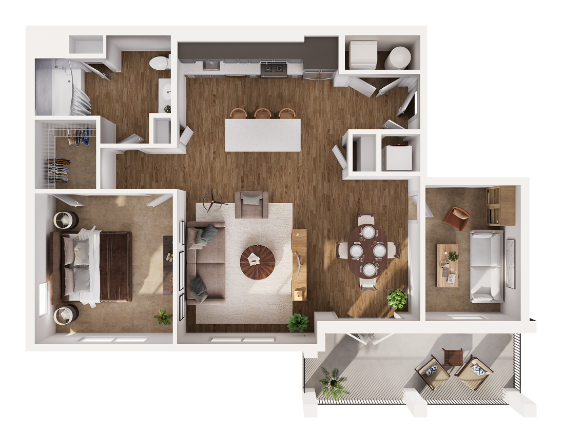 Floor Plan - Bergamot