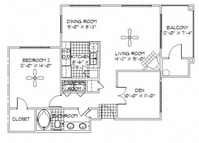 Floor Plan - Canyon Ranch (A3)