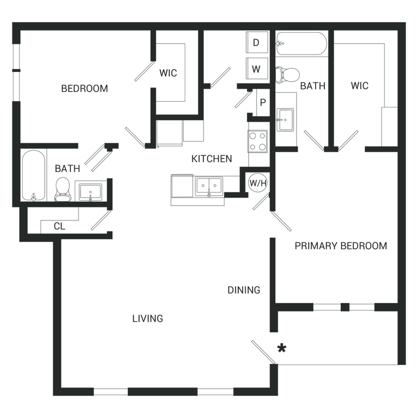 Floor Plan - Rose