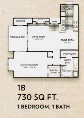 Floor Plan - 1B