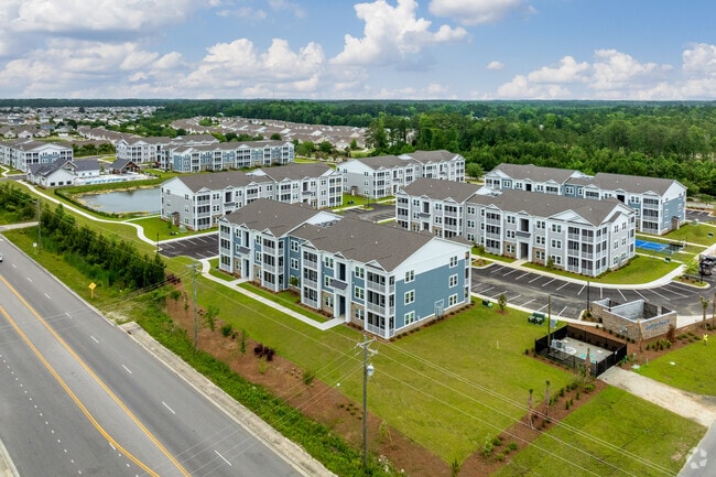 Aerial view. - Anchor Pointe