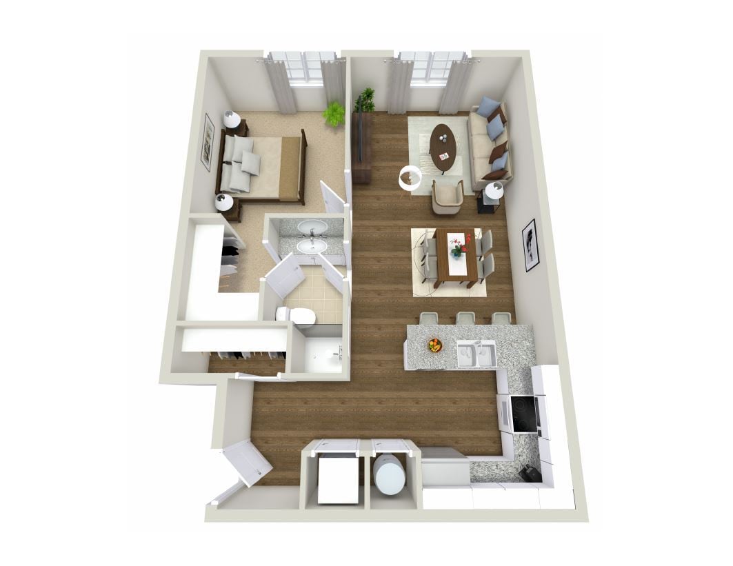 Floor Plan - The Kanawha