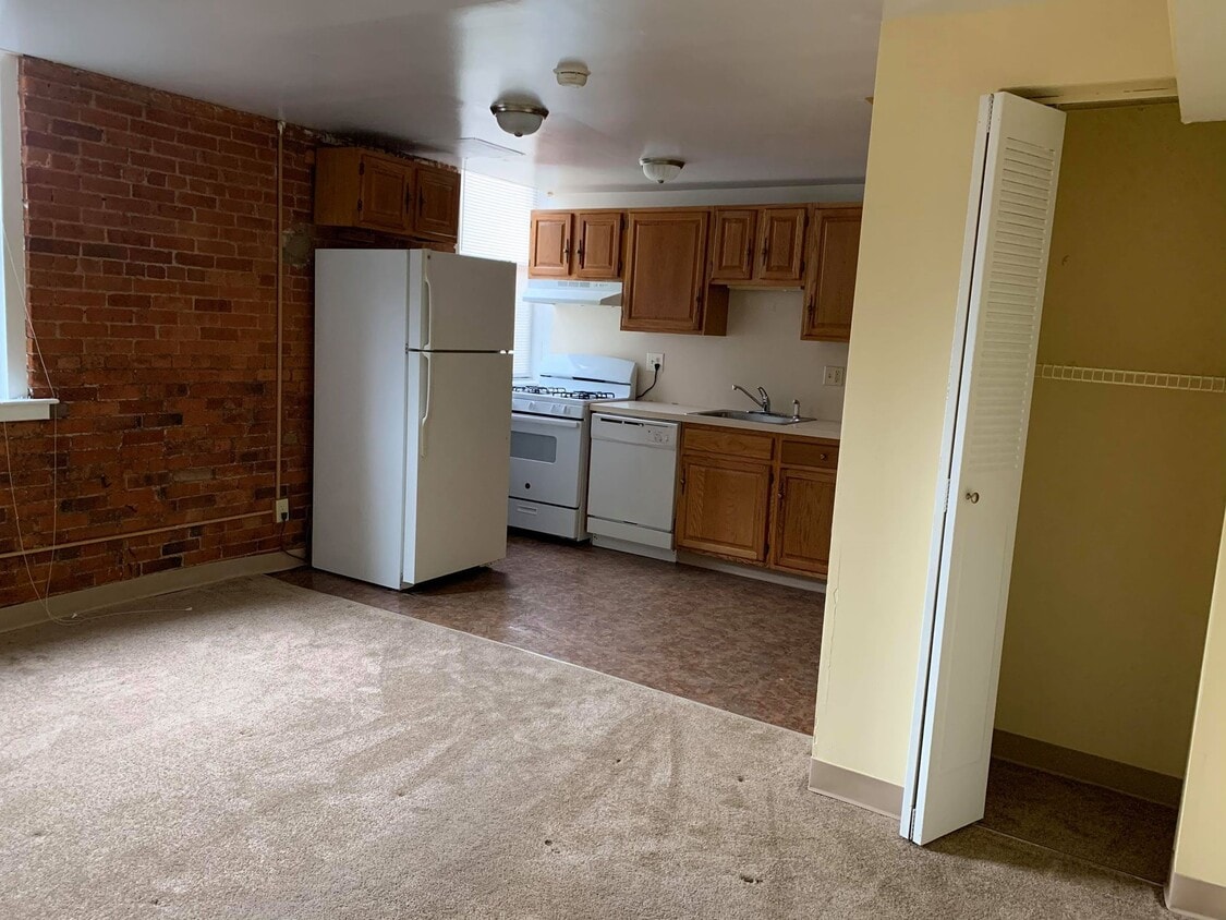 Floor Plan - 1 Bedroom, 1 Bath (fc1x1)