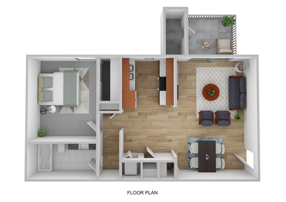 Floor Plan - A2 - Bayshore Terrace