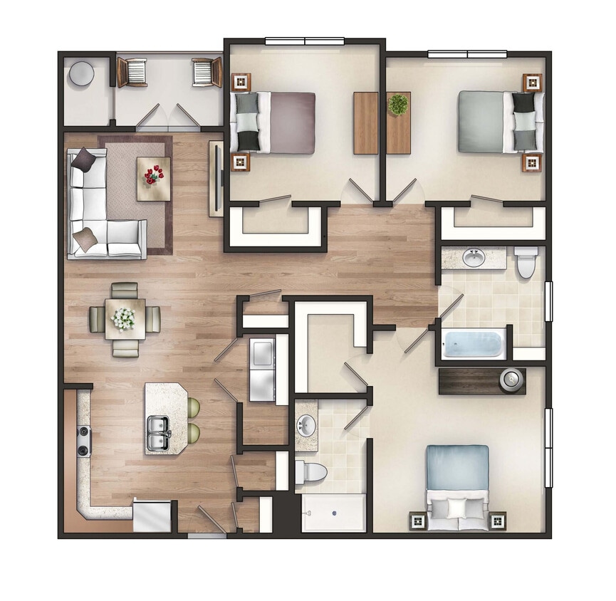 Floor Plan - The Charleston