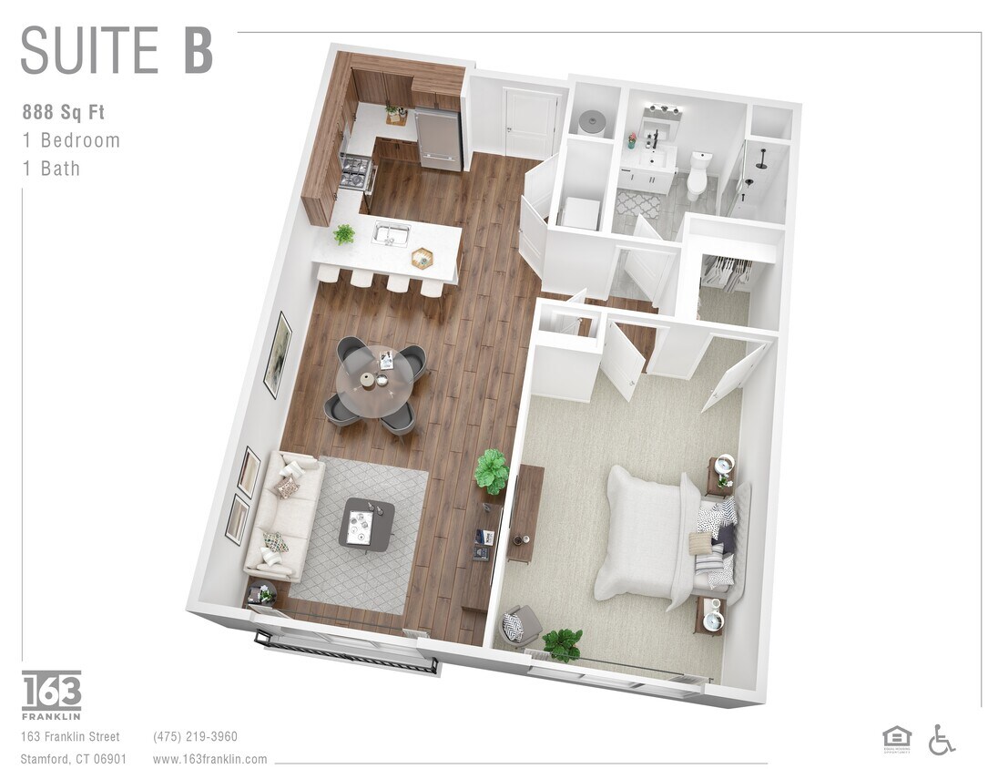 Floor Plan - Suite B