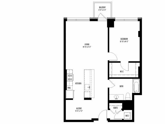 0509 - 1 BR, 1 BTH