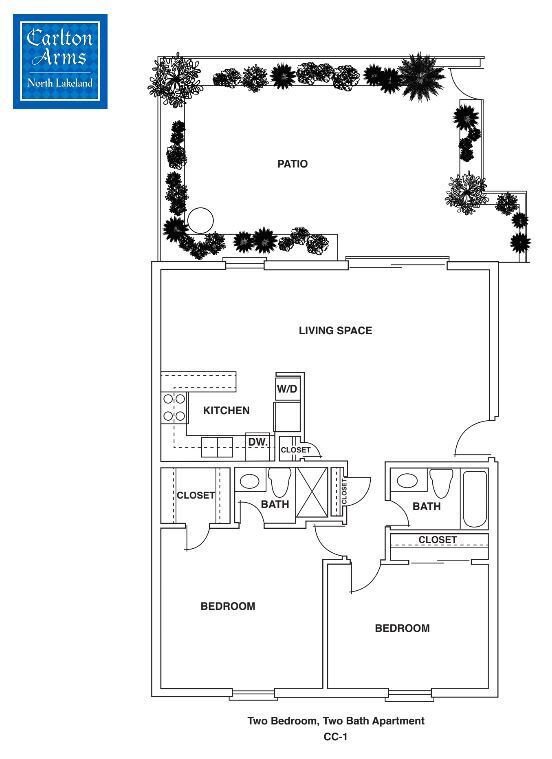 Floor Plan - CC1 Upstairs