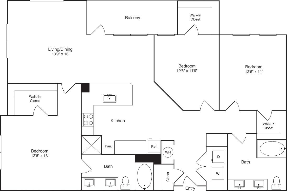 Floor Plan - The Parkwood
