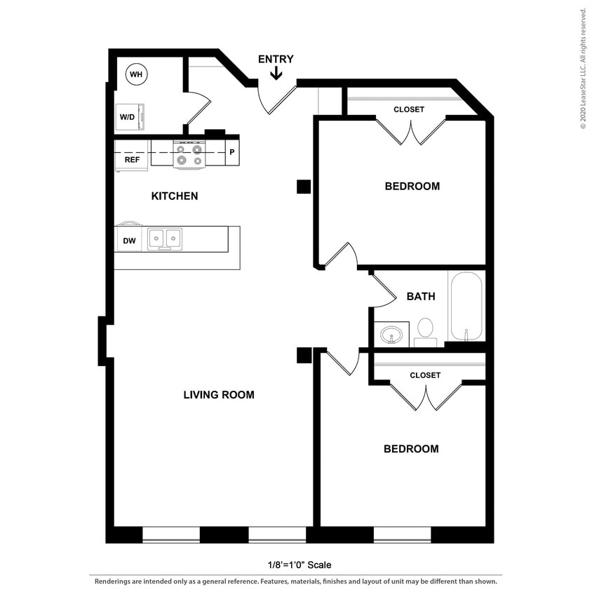 Two Bedroom - Superior - 2 Bedroom 1 Bath