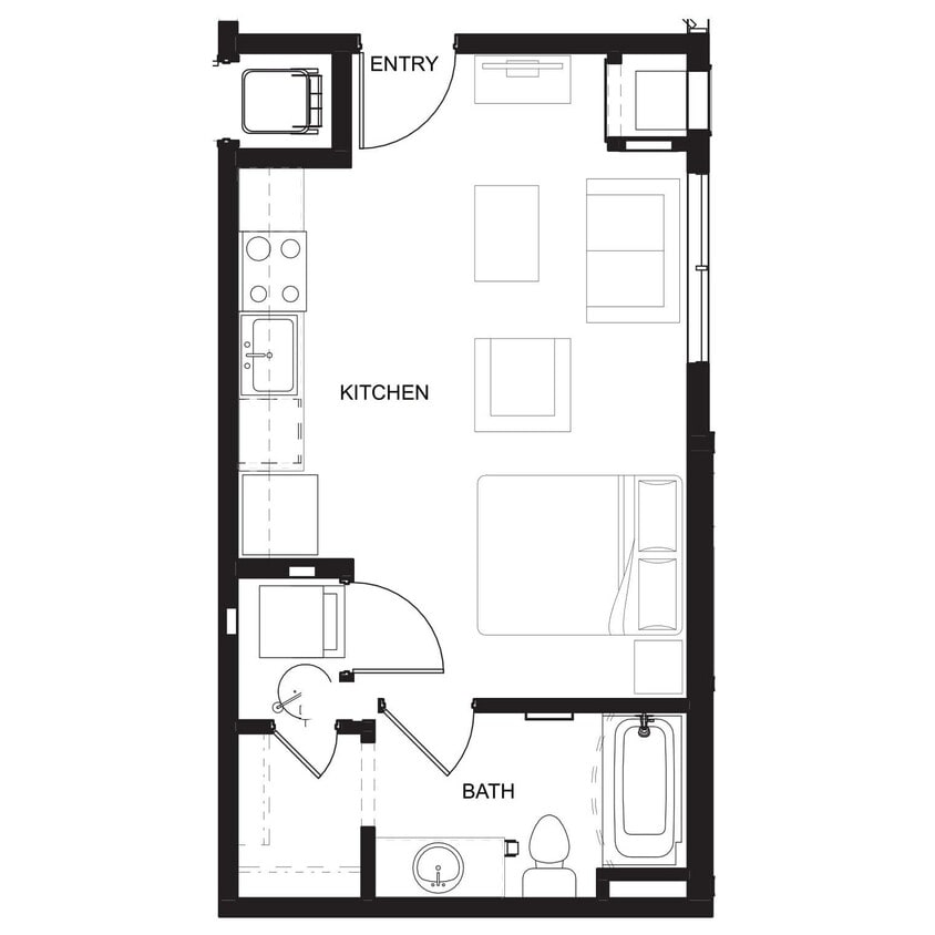 Floor Plan - The Battelle II