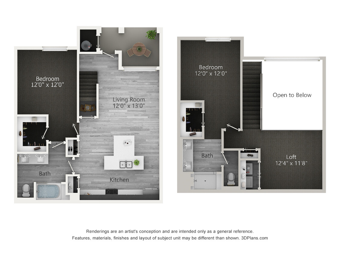 Floor Plan - Desert Escape Loft
