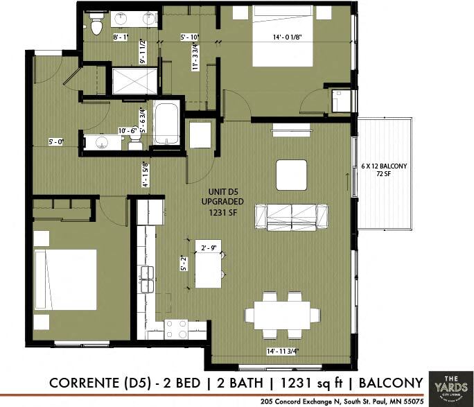 Floor Plan - Corrente (D5)