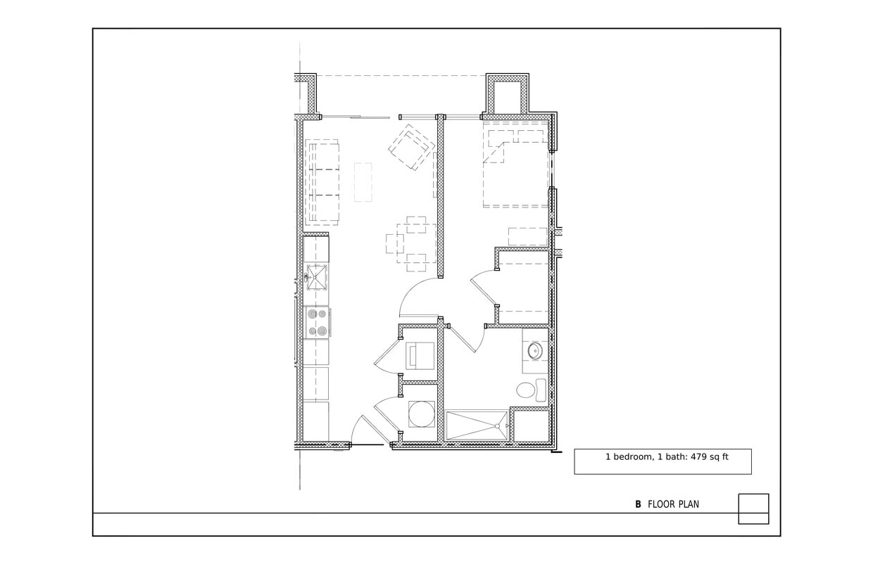 1 Bedroom - 1 Bedroom, 1 Bath