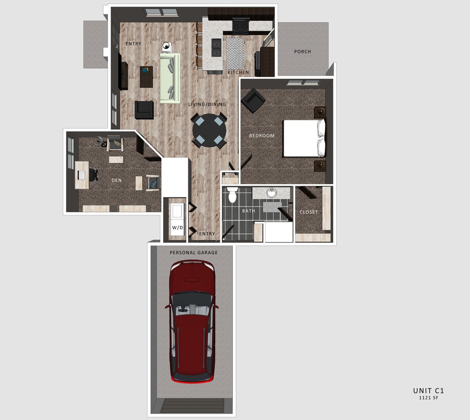 Floor Plan - Casper with Den