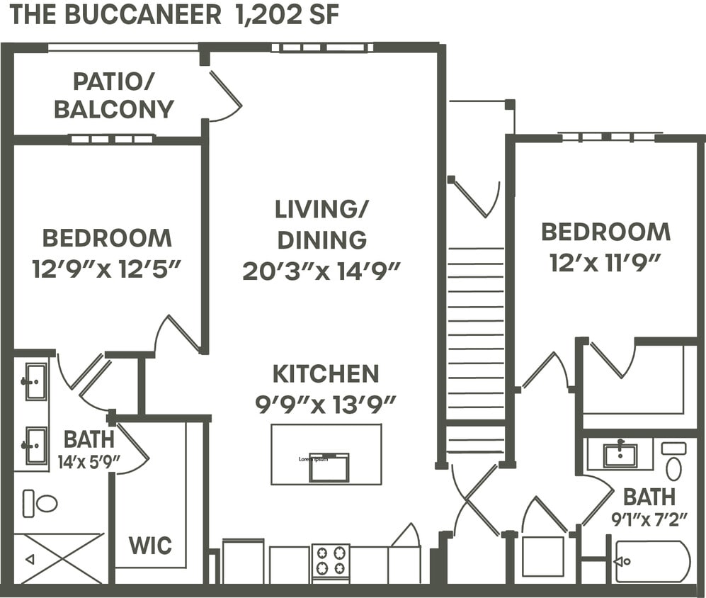 Floor Plan - The Buccaneer
