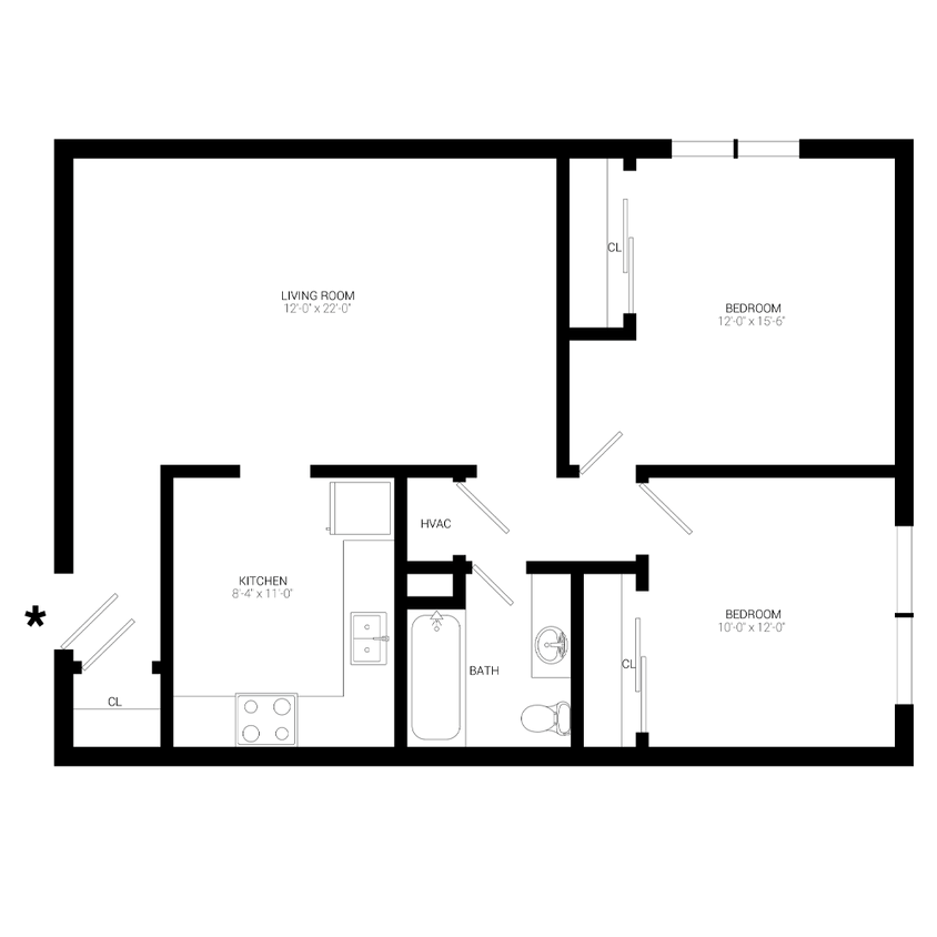 Floor Plan - The Manor