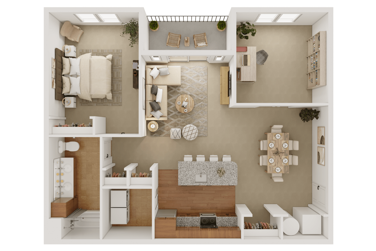 Floor Plan - The Denley