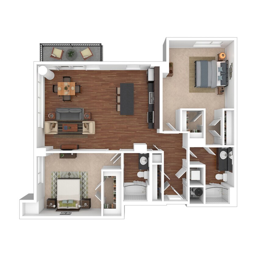 Floor Plan - B20 - The Union