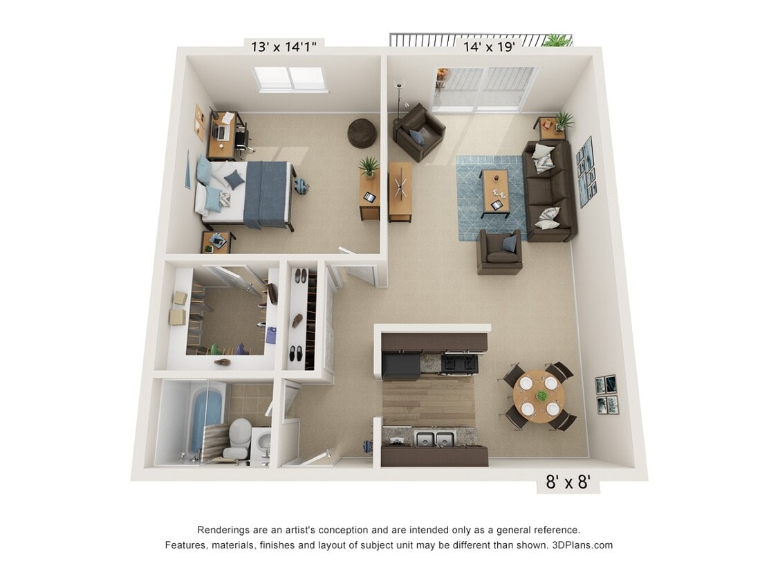 Floor Plan - English Oak