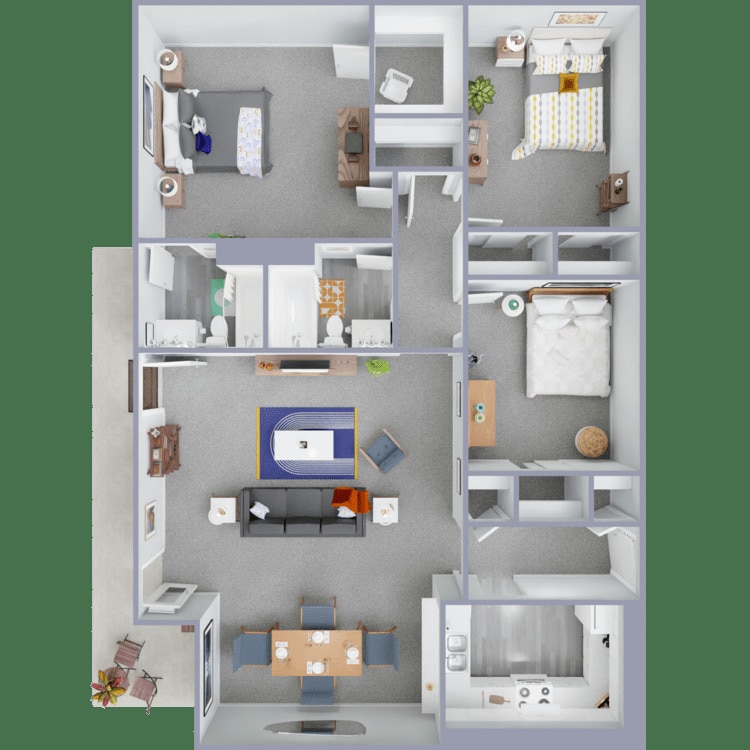 Floor Plan - 3X2