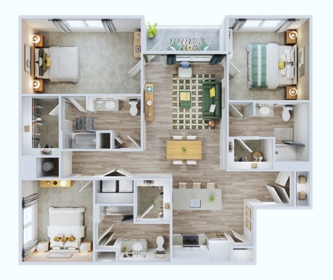 Floor Plan - 3A