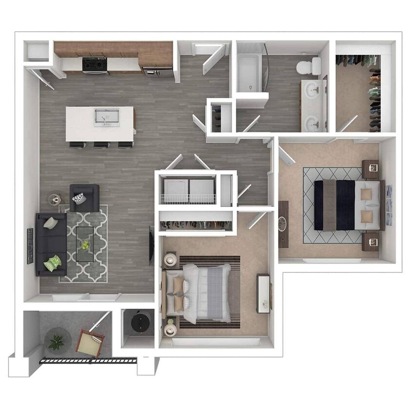 Peakline at Copperleaf B1 - 2x1