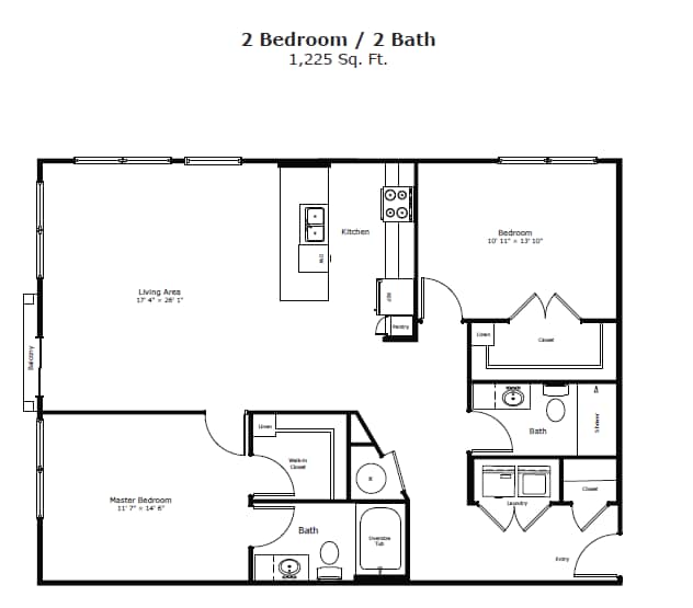 Floor Plan - Waldorf