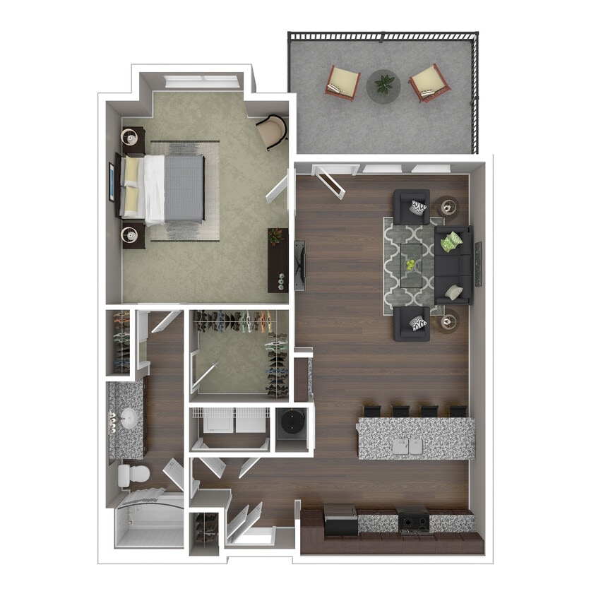 A4 3D Floor Plan - A4