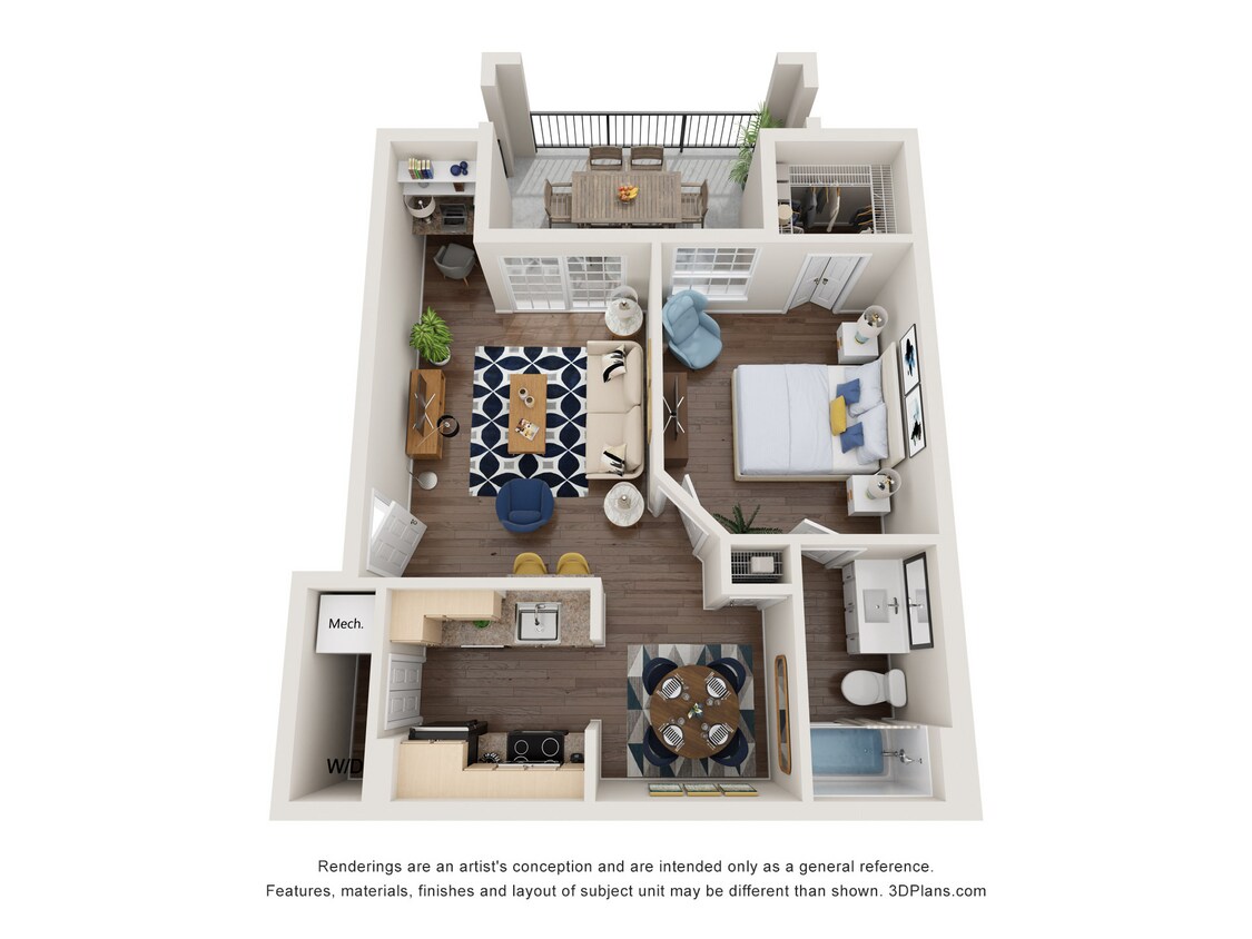 Centre at Columbia Court_Unit B.jpg - Bayou