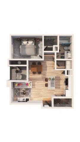 Floor Plan - The Hendrix