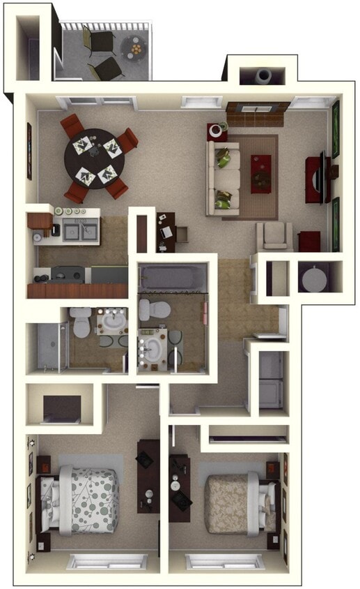 Floor Plan - Residence 3 Luxury