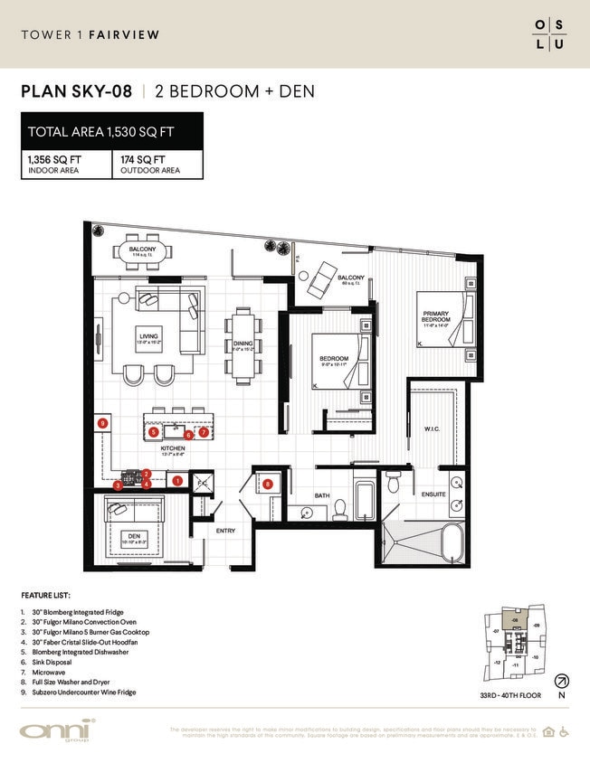 Floor Plan - Fairview Sky8