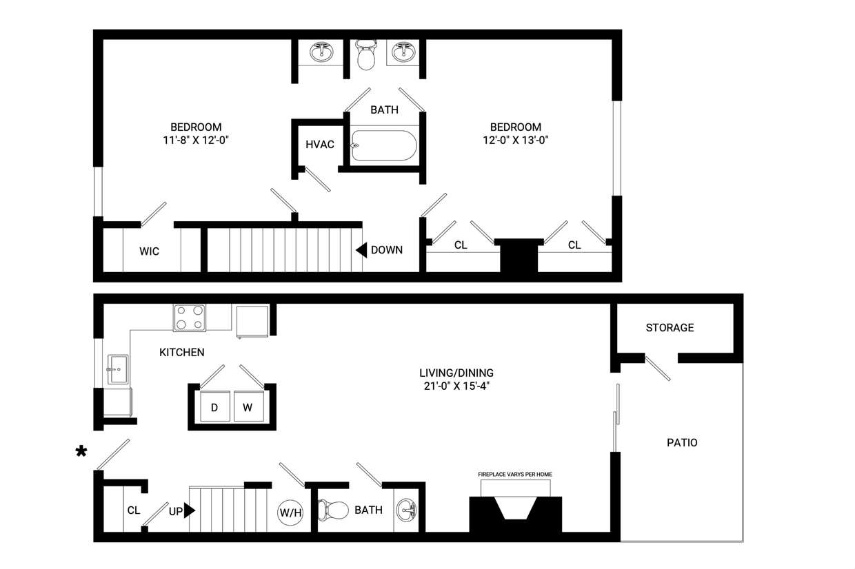 Floor Plan - Kylie Townhome