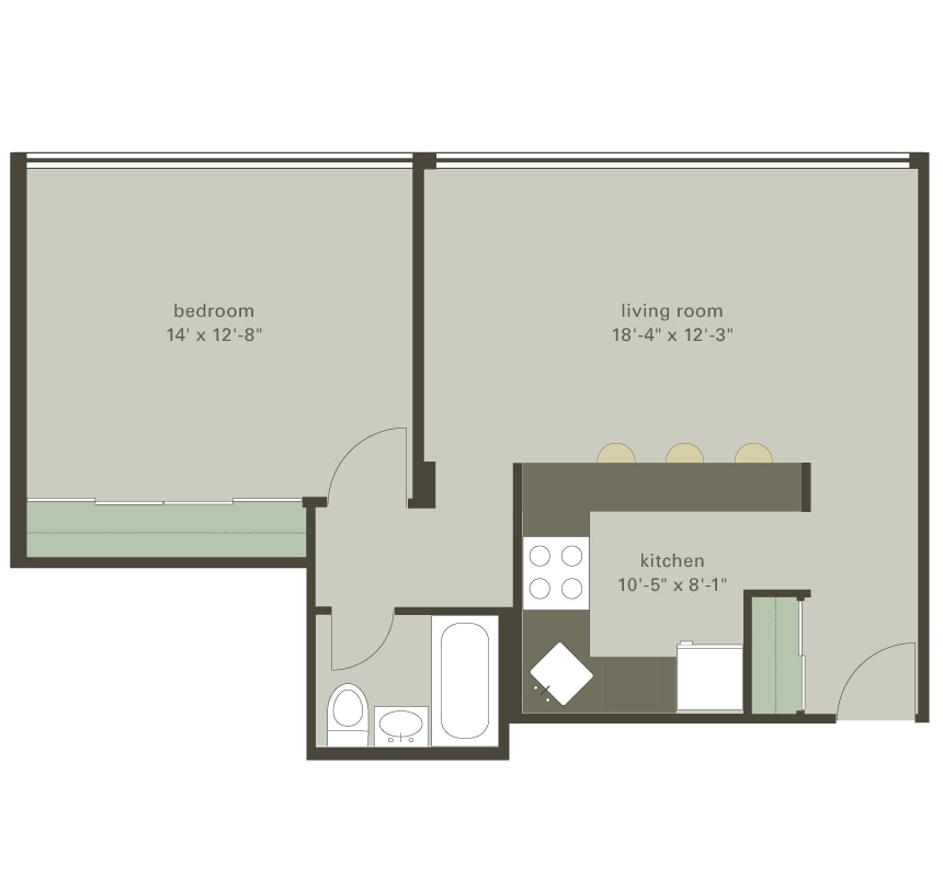 Floor Plan - algn1b01