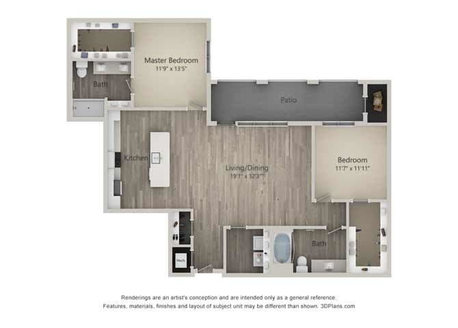 Floor Plan - Brunswick