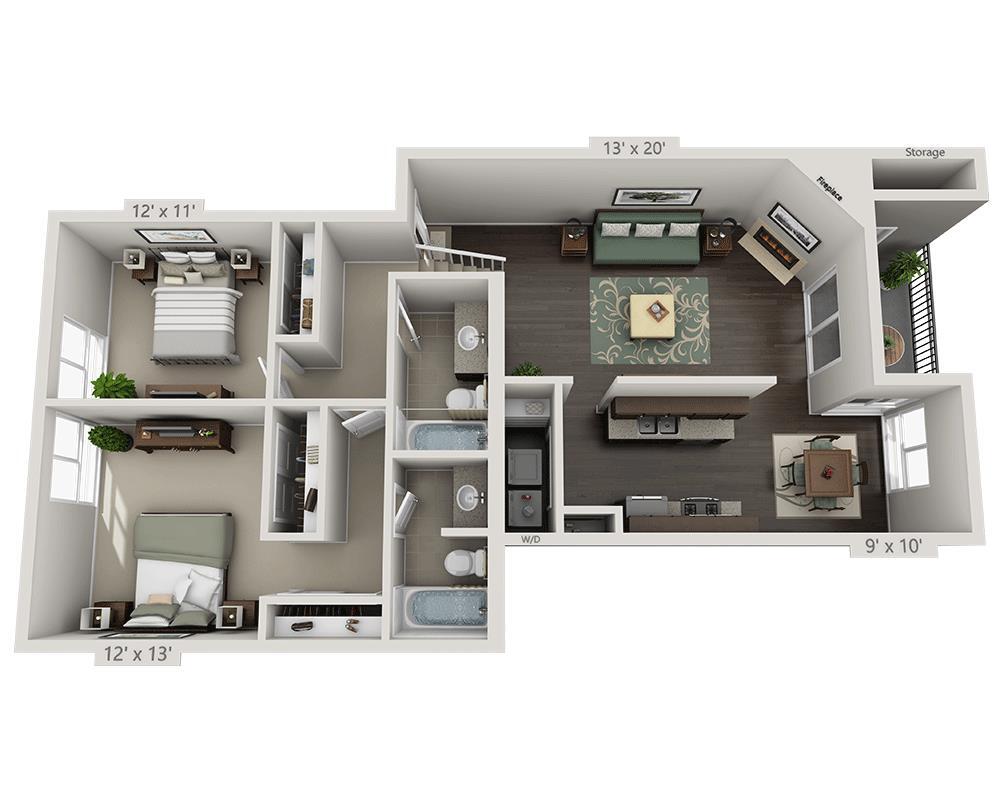 Floor Plan - B2A