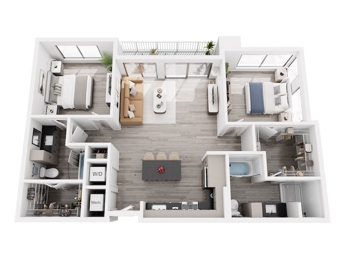 Floor Plan - B3 Renovated