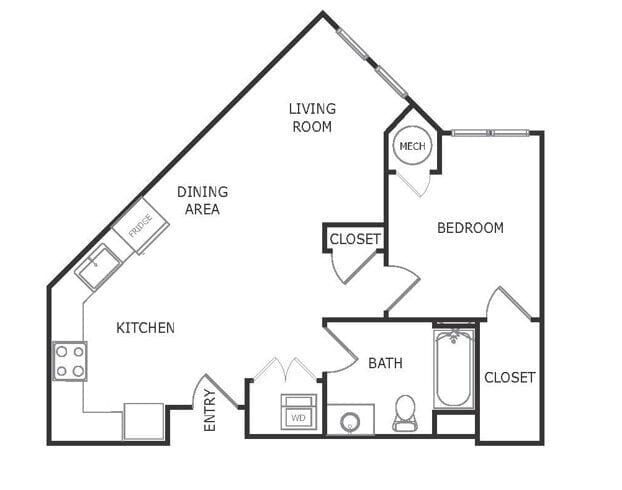 Floor Plan - Residence A1 Affordable