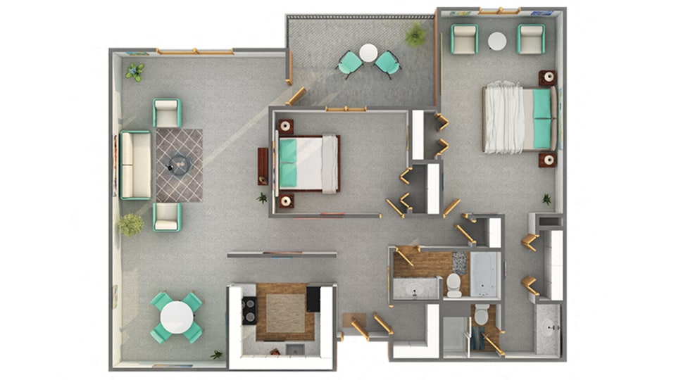 Floor Plan - The Alder