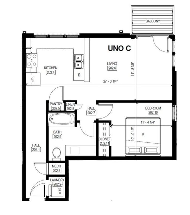 Depot 1 Bedroom Uno C - Depot - 1 Bedroom Uno C